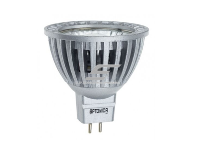 Kryptinė LED lemputė GU 5.3 Optonica SP6-A3 | piltuvo formos | 6 W | 400 lm | 50° | 6000 K | 12 V DC | 55 x 50 mm | sidabrinė | IP20 Kryptinė LED lemputė GU 5.3 Optonica SP6-A3 | piltuvo formos | 6 W | 400 lm | 50° | 6000 K | 12 V DC | 55 x 50 mm | sidabrinė | IP20