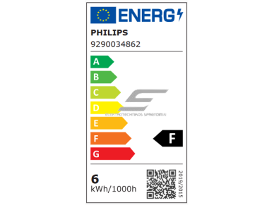 Kryptinė LED lemputė E27 | 6W | 4000K | 540lm | Philips | 8719514443143 2