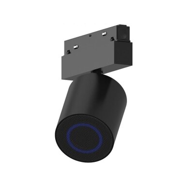 Kierunkowy głośnik | do szyny magnetycznej 20mm | z Bluetooth | 10W | 24-48VDC | Ø65x75mm | czarny Kierunkowy głośnik | do szyny magnetycznej 20mm | z Bluetooth | 10W | 24-48VDC | Ø65x75mm | czarny