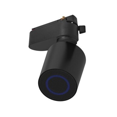 Directional Speaker | for 3-Wire Track | with Bluetooth | 10W | 85-265VDC | Ø65x75mm | Black