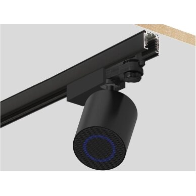 Directional Speaker | for 4-Wire Track | with Bluetooth | 10W | 85-265VDC | Ø65x75mm | Black 3 Directional Speaker | for 4-Wire Track | with Bluetooth | 10W | 85-265VDC | Ø65x75mm | Black 3
