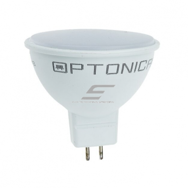 LED spuldze GU 5.3 Optonica SP5-A2 | piltuves formas | 5 W | 400 lm | 110° | 4500 K | DC 12 V | 50 x 54 mm | balta | IP20 LED spuldze GU 5.3 Optonica SP5-A2 | piltuves formas | 5 W | 400 lm | 110° | 4500 K | DC 12 V | 50 x 54 mm | balta | IP20