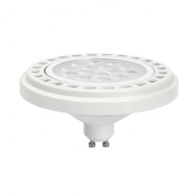 Suundvalgusega LED-lamp GU10 Optonica SP6-A5 | lehtrikujuline | 6 W | 4500K | 700 lm | 120° | dimmerdatav | 50 × 55 mm | valge | IP20