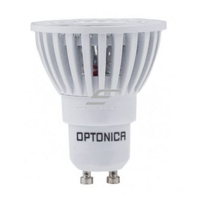 Directional LED bulb GU10 Optonica SP6-A4 | funnel-shaped | 6 W | 6000K | 480 lm | 50° | 50 × 55 mm | white | IP20
