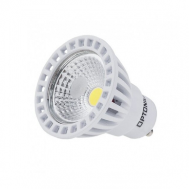 Suunatud LED-lamp GU10 Optonica SP6-A4 | lehtrikujuline | 6 W | 4500K | 480 lm | 50° | 50 × 55 mm | valge | IP20 1