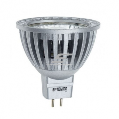 Kierunkowa lampa LED GU 5.3 Optonica SP6-A3 | w kształcie lejka | 6 W | 400 lm | 50° | 2700 K | 12 V DC | 55 x 50 mm | srebrna | IP20 Kierunkowa lampa LED GU 5.3 Optonica SP6-A3 | w kształcie lejka | 6 W | 400 lm | 50° | 2700 K | 12 V DC | 55 x 50 mm | srebrna | IP20