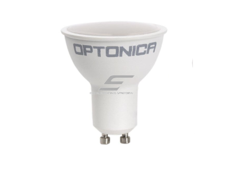 Kryptinė LED lemputė GU10 Optonica SP7-A3 | piltuvo formos | 6.5 W | 4500K | 320 lm | 110° | 57 × 50 mm | balta | IP20 Kryptinė LED lemputė GU10 Optonica SP7-A3 | piltuvo formos | 6.5 W | 4500K | 320 lm | 110° | 57 × 50 mm | balta | IP20