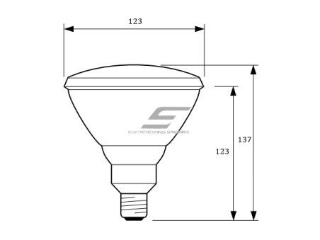 Kryptinė-reflektorinė LED lemputė E27 | 120W | 2700K | 1545lm | 24V | Philips | 8711500380739 2 Kryptinė-reflektorinė LED lemputė E27 | 120W | 2700K | 1545lm | 24V | Philips | 8711500380739 2