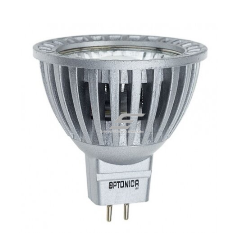 Kierunkowa lampa LED GU 5.3 Optonica SP6-A3 | w kształcie lejka | 6 W | 400 lm | 50° | 2700 K | 12 V DC | 55 x 50 mm | srebrna | IP20 Kierunkowa lampa LED GU 5.3 Optonica SP6-A3 | w kształcie lejka | 6 W | 400 lm | 50° | 2700 K | 12 V DC | 55 x 50 mm | srebrna | IP20