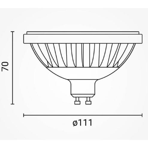 Kierunkowa żarówka LED GU10 Optonica SP15-A1 | w kształcie lejka | 15W | 1200 lm | 4500 K | 30° oświetlenie | 111 × 58 mm | biała | IP20 2 Kierunkowa żarówka LED GU10 Optonica SP15-A1 | w kształcie lejka | 15W | 1200 lm | 4500 K | 30° oświetlenie | 111 × 58 mm | biała | IP20 2