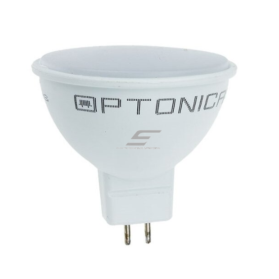 Kierunkowa żarówka LED GU 5.3 Optonica SP5-A2 | w kształcie lejka | 5 W | 400 lm | 110° | 2700 K | 12 V DC | 50 x 47 mm | biała | IP20 Kierunkowa żarówka LED GU 5.3 Optonica SP5-A2 | w kształcie lejka | 5 W | 400 lm | 110° | 2700 K | 12 V DC | 50 x 47 mm | biała | IP20