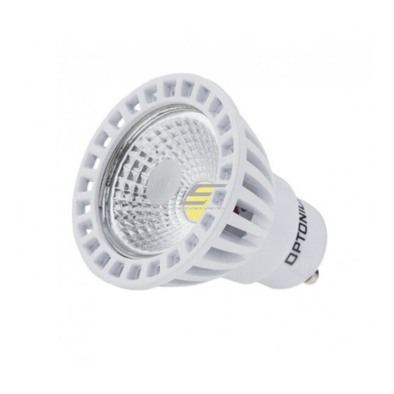 Directional LED bulb GU10 Optonica SP6-A4 | funnel-shaped | 6 W | 4500K | 480 lm | 50° | dimmable | 50 × 55 mm | white | IP20 1 Directional LED bulb GU10 Optonica SP6-A4 | funnel-shaped | 6 W | 4500K | 480 lm | 50° | dimmable | 50 × 55 mm | white | IP20 1