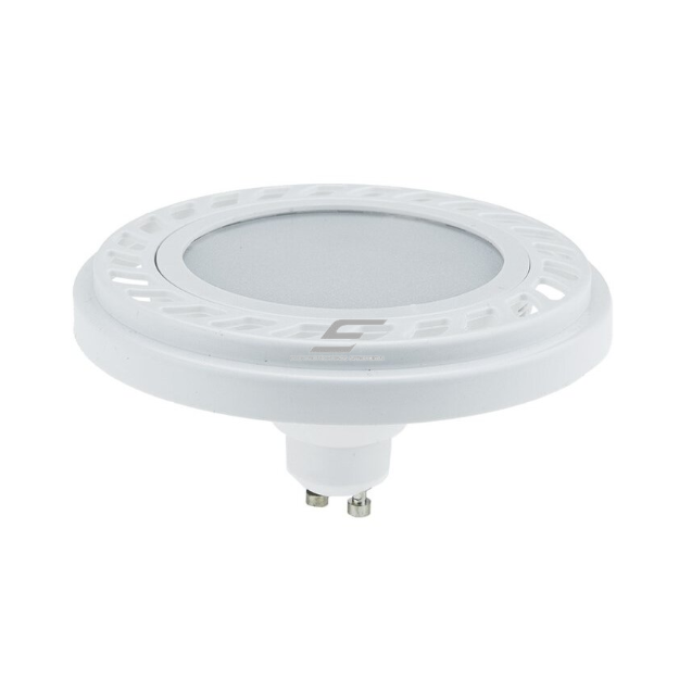 Suundvalgustusega LED-lamp GU10 Optonica SP9-A1 | ketta kuju | 9W | 4500K | 820 lm | 111 × 58 mm | valge | IP20