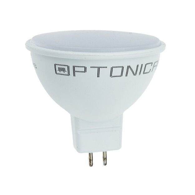 LED-lamp GU 5.3 Optonica SP7-A2 | lehtrikujuline | 7 W | 600 lm | 110° | 2700 K | DC 12 V | 50 x 54 mm | valge | IP20