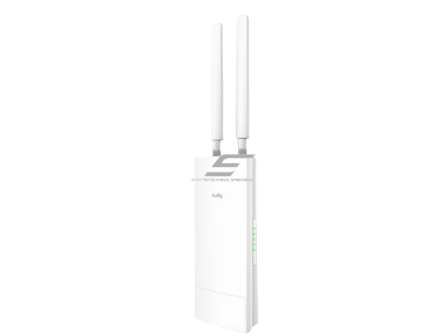 Lauko belaidis maršrutizatorius | bevielio tinklo skleidėjas | Wi-Fi | 2.4 GHz (300Mbps) | 5GHz (867Mbps) | IP65 | AC1200 Cudy