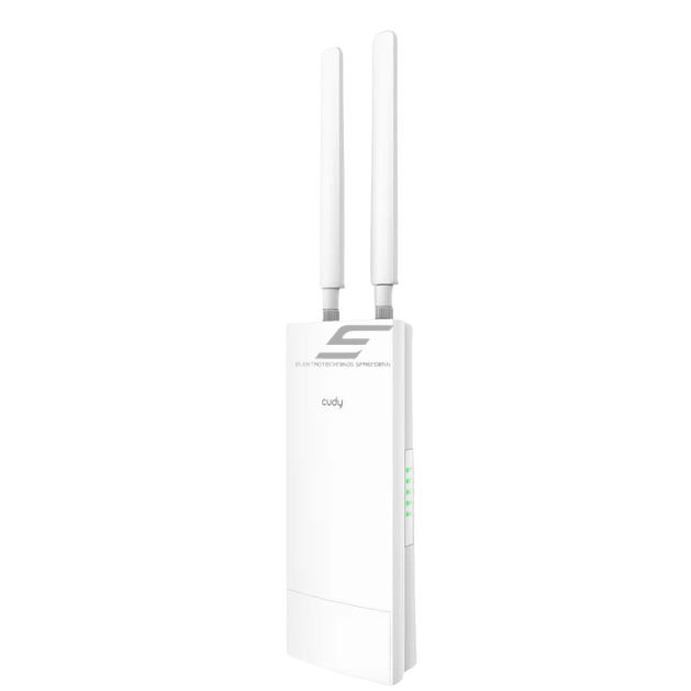 Āra bezvadu maršrutētājs | bezvadu tīkla piekļuves punkts | Wi-Fi | 2.4 GHz (300Mbps) | 5GHz (867Mbps) | IP65 | AC1200 Cudy Āra bezvadu maršrutētājs | bezvadu tīkla piekļuves punkts | Wi-Fi | 2.4 GHz (300Mbps) | 5GHz (867Mbps) | IP65 | AC1200 Cudy