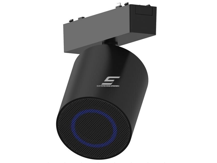 Kryptinė garso kolonėlė | 6mm magnetiniam bėgeliui | su Bluetooth | 10W | 24-48VDC | Ø65x75mm | juoda Kryptinė garso kolonėlė | 6mm magnetiniam bėgeliui | su Bluetooth | 10W | 24-48VDC | Ø65x75mm | juoda