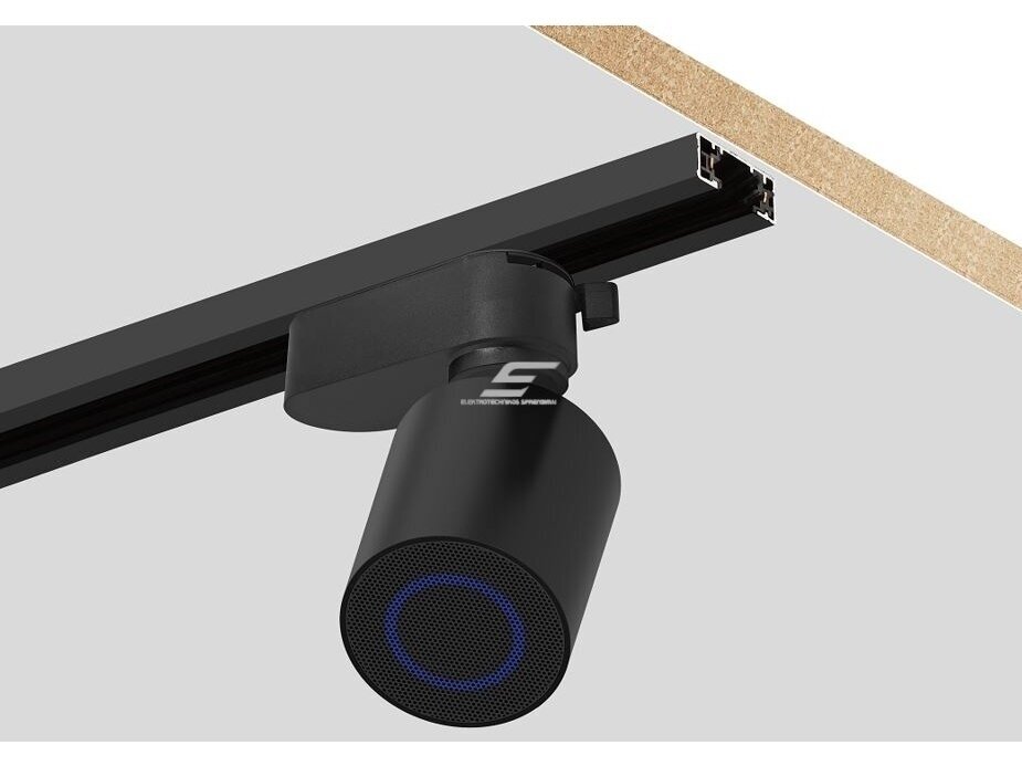 Kryptinė garso kolonėlė | 2 laidų bėgeliui | su Bluetooth | 10W | 85-265VDC | Ø65x75mm | juoda 3 Kryptinė garso kolonėlė | 2 laidų bėgeliui | su Bluetooth | 10W | 85-265VDC | Ø65x75mm | juoda 3
