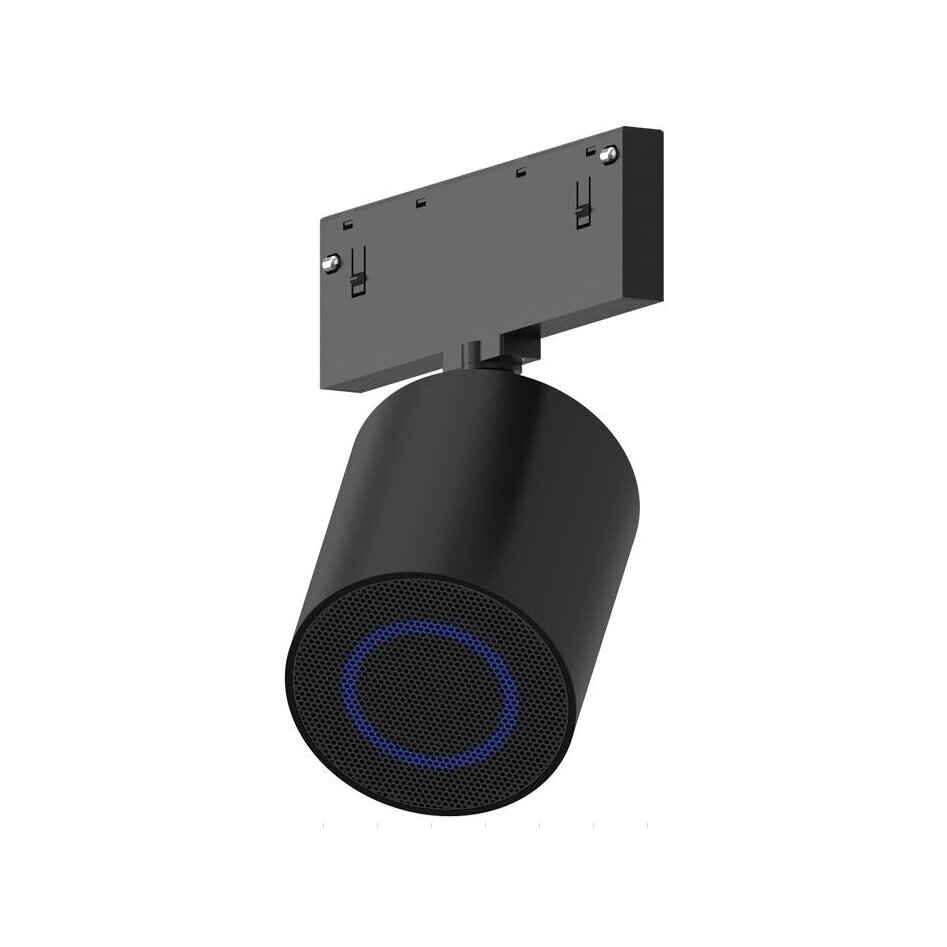 Kierunkowy głośnik | do szyny magnetycznej 10mm | z Bluetooth | 10W | 24-48VDC | Ø65x75mm | czarny