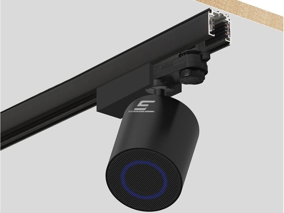 Kryptinė garso kolonėlė | 4 laidų bėgeliui | su Bluetooth | 10W | 85-265VDC | Ø65x75mm | juoda 3 Kryptinė garso kolonėlė | 4 laidų bėgeliui | su Bluetooth | 10W | 85-265VDC | Ø65x75mm | juoda 3