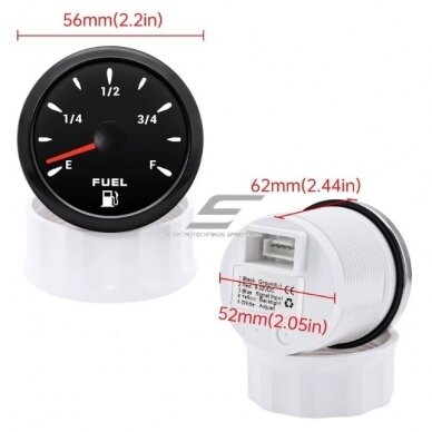 Fuel level measuring sensor | 0-190Ohm | 12-24V | IP67 | 100mm 4 Fuel level measuring sensor | 0-190Ohm | 12-24V | IP67 | 100mm 4