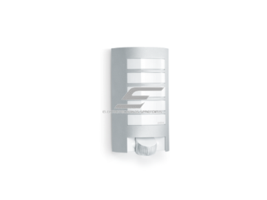 LED fasadinis | sieninis lauko šviestuvas | E27 | 60W | 230V | su PIR judesio jutikliu | IP44 | aliuminio spalva | 657918 LED fasadinis | sieninis lauko šviestuvas | E27 | 60W | 230V | su PIR judesio jutikliu | IP44 | aliuminio spalva | 657918