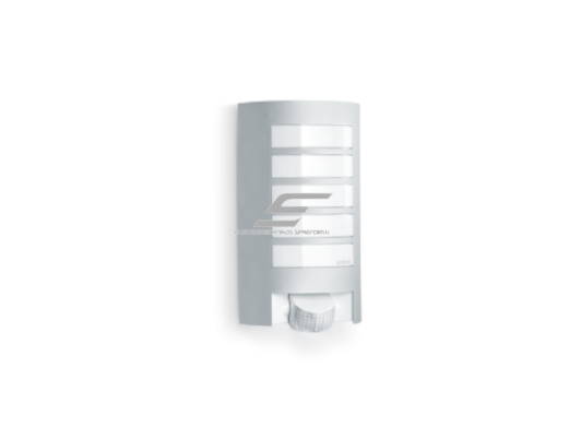 LED fasadinis | sieninis lauko šviestuvas | E27 | 60W | 230V | su PIR judesio jutikliu | IP44 | aliuminio spalva | 657918 LED fasadinis | sieninis lauko šviestuvas | E27 | 60W | 230V | su PIR judesio jutikliu | IP44 | aliuminio spalva | 657918