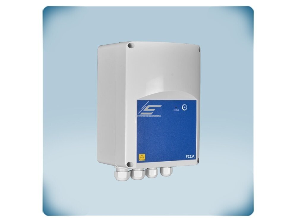 Laisvojo vėsinimo valdiklis | 2×PT500 įėjimai | 0-10VDC/4-20mA/PWM | relė 2A | Modbus RTU | 85-264VAC | IP54 | Sentera Controls | FCCA8-DM 1