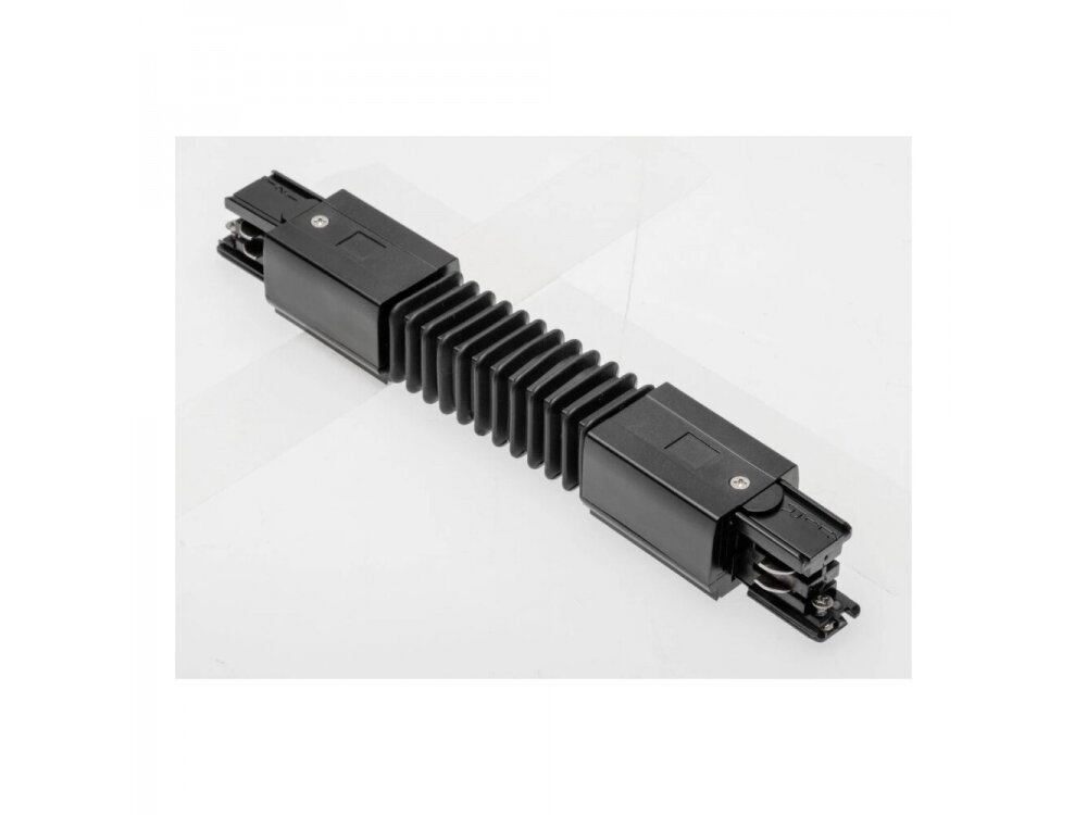 Lanksti jungtis | bėgelių X-RAIL sujungimui | 3F | 249mm | juoda | GTV Lighting | XAE-LELUC-10