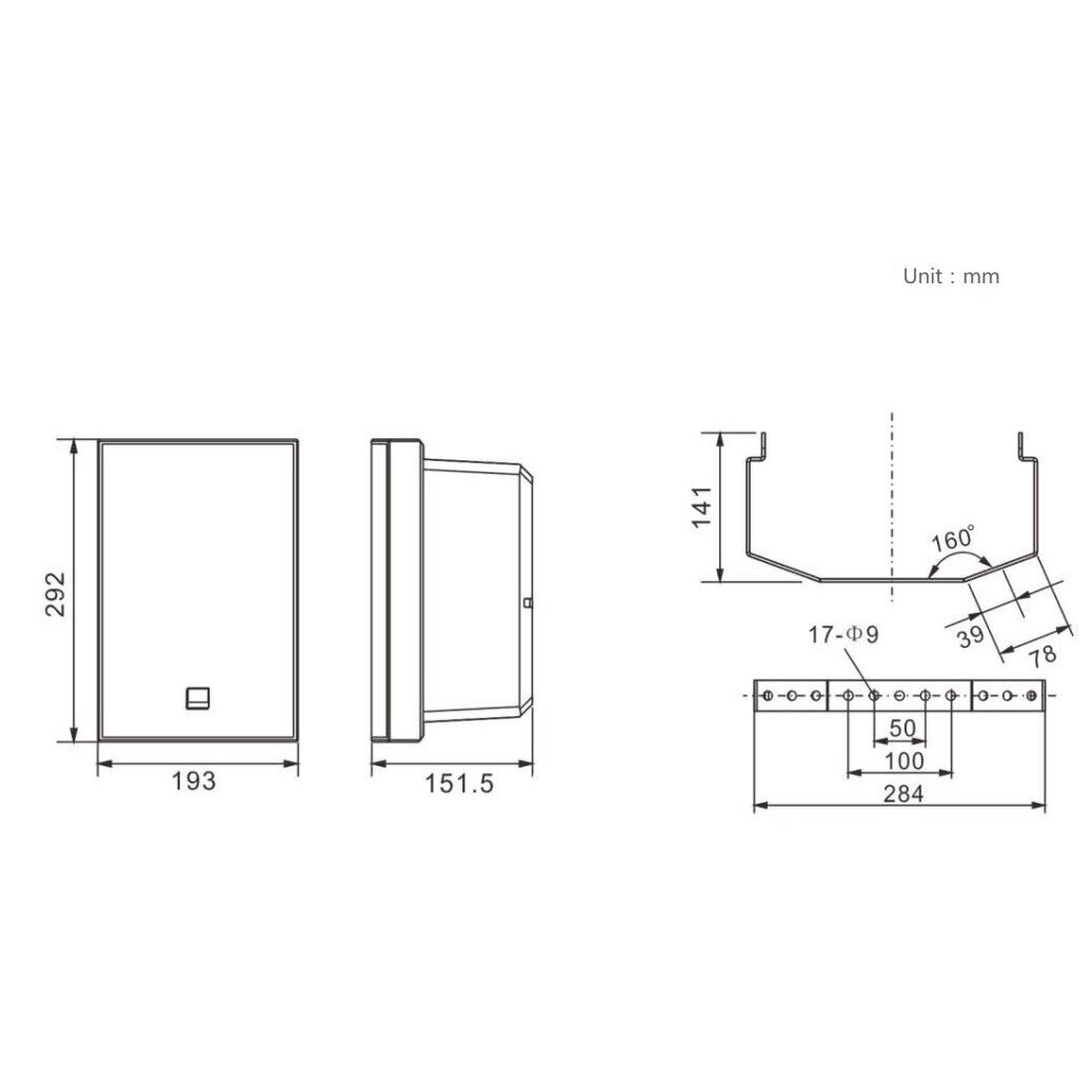 Zewnętrzny naścienny głośnik audio sieci IP | 15W/30W | 292x193x151,5 mm | IP66 | biały | SIP | ONVIF | PoE | Bluetooth 4 Zewnętrzny naścienny głośnik audio sieci IP | 15W/30W | 292x193x151,5 mm | IP66 | biały | SIP | ONVIF | PoE | Bluetooth 4