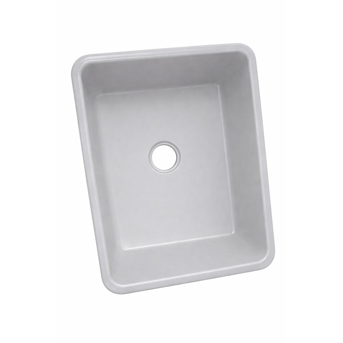 Laboratory PP sink | resistant to chemicals | 55×45 cm | seamless construction | with siphon | grey 1