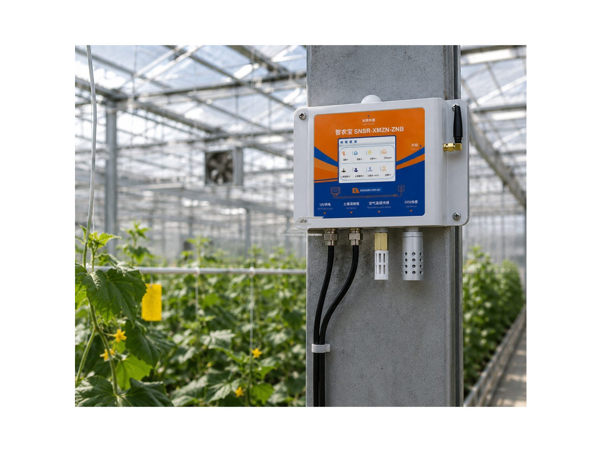 Išmani aplinkos stebėjimo sistema | temperatūra | drėgmė | CO2 | apšvietimas | LoRa | 4G | nerūdijančio plieno | šiltnamiams | automatizacijai | pramonei 3