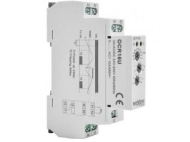 Modulinė srovės kontrolės relė | 1,6A-16A | 10A | 24-240VAC/DC | 1CO VEXEN