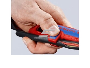 Kabelio | laido gyslų nužievintojas | 0,2-4,0mm² | KNIPEX | ErgoStrip | 169501SB Kabelio | laido gyslų nužievintojas | 0,2-4,0mm² | KNIPEX | ErgoStrip | 169501SB