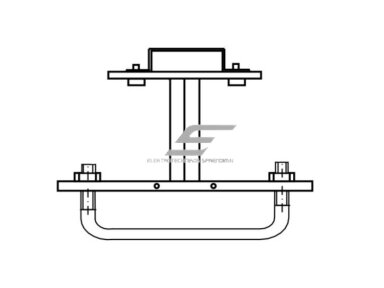 Gaubtas kabeliui prie atramos | 2,5m | 2500x60x140mm | cinkuotas plienas | AD-2 Gaubtas kabeliui prie atramos | 2,5m | 2500x60x140mm | cinkuotas plienas | AD-2