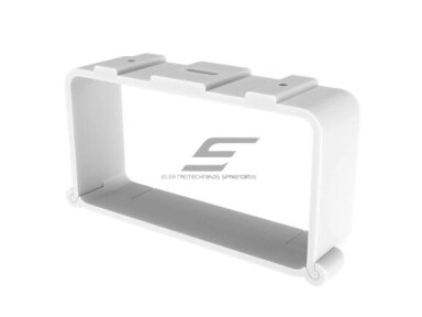 Laikiklis kvadratiniam ortakiui | vėdinimo sistemai | 50x110mm | baltas | plastikinis | 511LKO Laikiklis kvadratiniam ortakiui | vėdinimo sistemai | 50x110mm | baltas | plastikinis | 511LKO