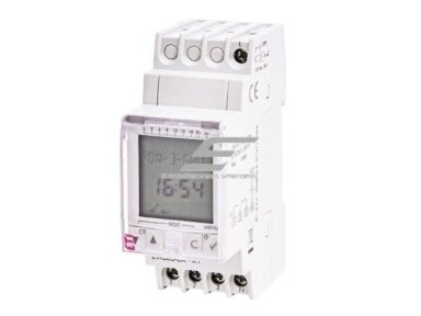 Modulinė | skaitmeninė laiko relė | laikmatis | programuojamas | 16A | 230VAC | DIN | Eti | ETICLOCK-1 | 5904722951525 Modulinė | skaitmeninė laiko relė | laikmatis | programuojamas | 16A | 230VAC | DIN | Eti | ETICLOCK-1 | 5904722951525