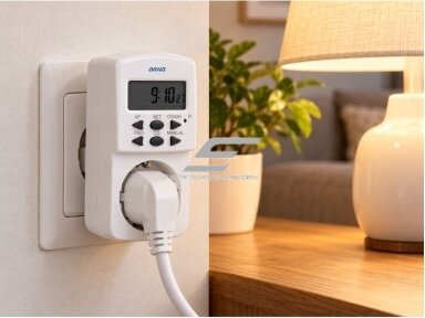 Laiko relė | laikmatis | SCHUKO | 7d./24val. | programuojama | skaitmeninė | 8A | 1800W | 230V | IP20 | Orno | OR-PRE-428(GS) | 5902560323122 Laiko relė | laikmatis | SCHUKO | 7d./24val. | programuojama | skaitmeninė | 8A | 1800W | 230V | IP20 | Orno | OR-PRE-428(GS) | 5902560323122