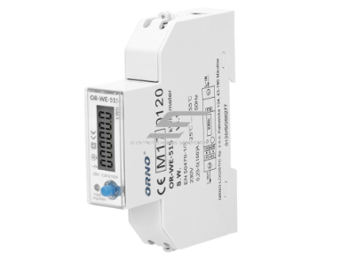 Modulinis | skaitmeninis elektros energijos skaitiklis | 1F | 100A | 230V | 4 tarifų | skaičiai rodomi vertikaliai eilutėje | saulės sistemai | RS485 Modbus RTU | MID | IP51 | DIN | Orno | OR-WE-526 | 5908254827853 Modulinis | skaitmeninis elektros energijos skaitiklis | 1F | 100A | 230V | 4 tarifų | skaičiai rodomi vertikaliai eilutėje | saulės sistemai | RS485 Modbus RTU | MID | IP51 | DIN | Orno | OR-WE-526 | 5908254827853