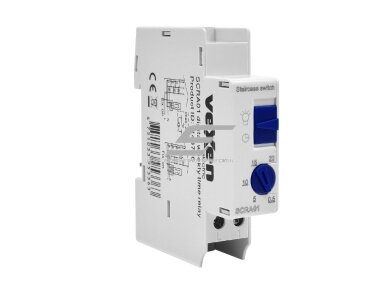 Modulinė laiptinės apšvietimo relė | 16A | 230VAC | 1NO | DIN | VEXEN | SCRA01 Modulinė laiptinės apšvietimo relė | 16A | 230VAC | 1NO | DIN | VEXEN | SCRA01