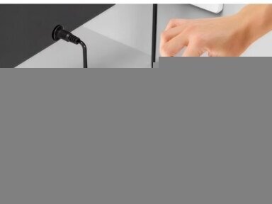 Lango ventiliatorius oro ištraukimui | stumdomam langui | 27W | 950-1000mm | 230V | plastikas | juodas Lango ventiliatorius oro ištraukimui | stumdomam langui | 27W | 950-1000mm | 230V | plastikas | juodas