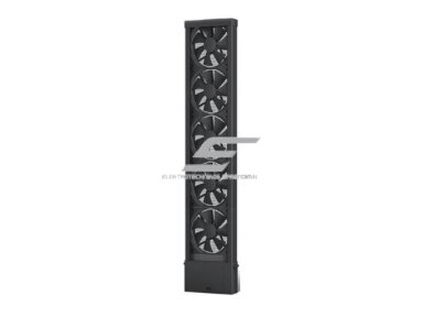 Lango ventiliatorius oro ištraukimui | stumdomam langui | 22W | 850-900mm | 230V | plastikas | juodas Lango ventiliatorius oro ištraukimui | stumdomam langui | 22W | 850-900mm | 230V | plastikas | juodas