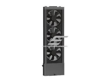 Lango ventiliatorius oro ištraukimui | stumdomam langui | 13W | 500-550mm | 230V | plastikas | juodas Lango ventiliatorius oro ištraukimui | stumdomam langui | 13W | 500-550mm | 230V | plastikas | juodas
