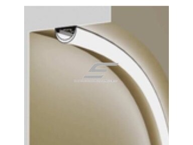 Profilis LED juostai | lankstus | 2m | anoduotas | be stiklo Profilis LED juostai | lankstus | 2m | anoduotas | be stiklo