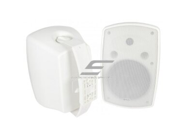 Lauke montuojama garso | audio kolonėlė | 160W | 8 omų | balta | IP44 | Adastra | BH8-W