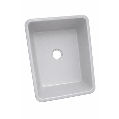 Laboratory PP sink | resistant to chemicals | 55×45 cm | seamless construction | with siphon | grey Laboratory PP sink | resistant to chemicals | 55×45 cm | seamless construction | with siphon | grey