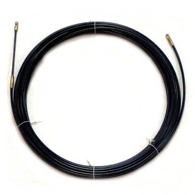 Wire | cable puller | threading system | Ø4mm | 25m | black | nylon Wire | cable puller | threading system | Ø4mm | 25m | black | nylon