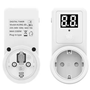 Time relay (timer) | SCHUKO | countdown | programmable | digital | 10A | 230VAC Time relay (timer) | SCHUKO | countdown | programmable | digital | 10A | 230VAC