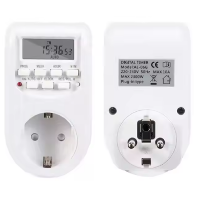 Time relay (timer) | SCHUKO | 7d/24h | programmable | digital | 10A | 230VAC Time relay (timer) | SCHUKO | 7d/24h | programmable | digital | 10A | 230VAC