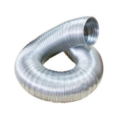 Elastīgs alumīnija gaisa vads | ventilācijai | ventilācijas sistēmām | D110mm | 50µ | 3m | sudraba krāsā | LAO110A